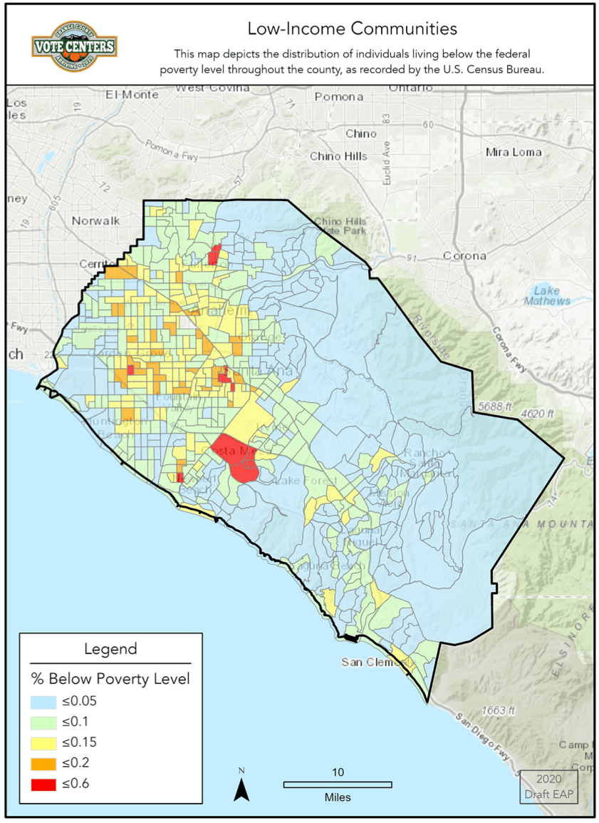 Low-Income Communities Map