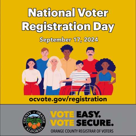 Headline image for National Voter Registration Day