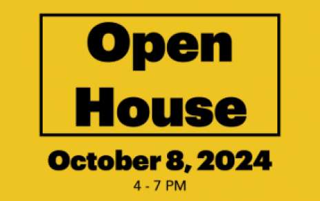 Open House – Save the Date