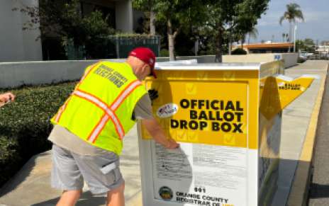 Ballot Drop Boxes Are Open