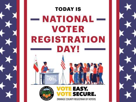 Headline image for National Voter Registration Day