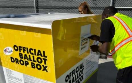 Ballot Drop Boxes Are Open