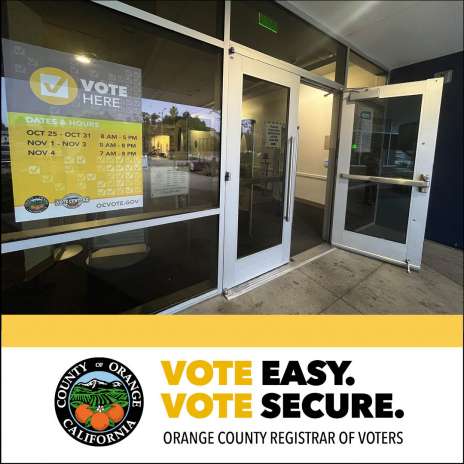 Headline image for Vote Early. It’s Easy and Secure.