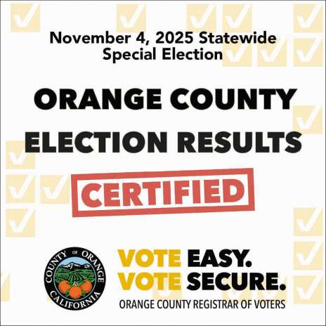 Headline image for Election Results Certified