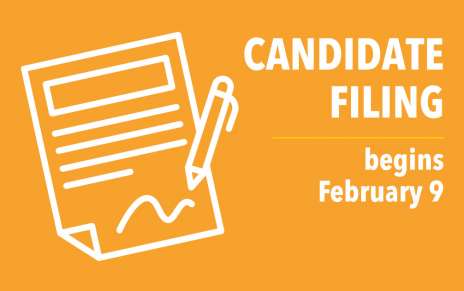 Candidate Filing Begins February 9 