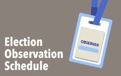 Election Observation Schedule