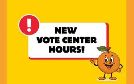 New Vote Center Hours