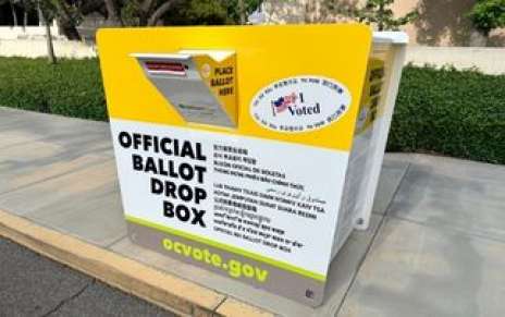 Ballot Drop Boxes Are Open