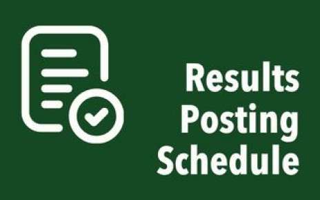 Results Posting Schedule