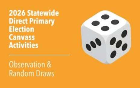 Canvass Activities – Observation & Random Draws for Audit Canvass Activities – Observation & Random Draws for Audit
