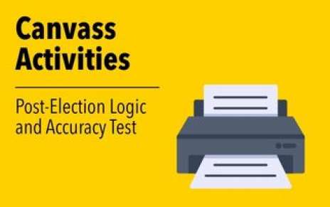 Post Election Logic and Accuracy Test Post Election Logic and Accuracy Test