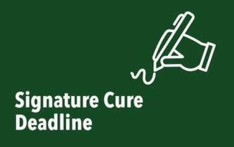 Deadline to cure Vote-By-Mail Ballots Deadline to cure Vote-By-Mail Ballots
