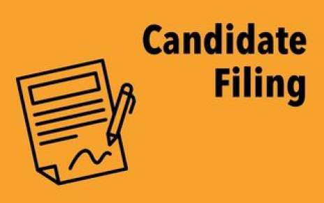 Candidate Filing Begins July 13 Candidate Filing Begins July 13