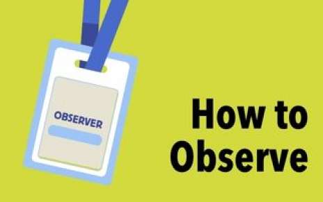 How to Observe How to Observe