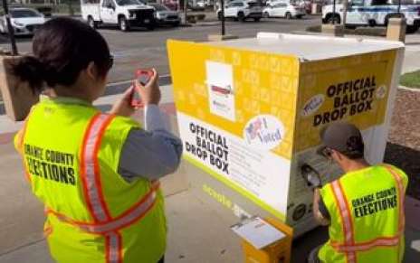 Ballot Drop Boxes Are Open