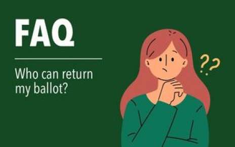 FAQ – Who Can Return My Ballot? FAQ – Who Can Return My Ballot?