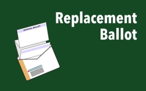 Headline image for Early Voting – Replacement Ballots