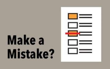Make a Mistake? Make a Clear Notation Make a Mistake? Make a Clear Notation